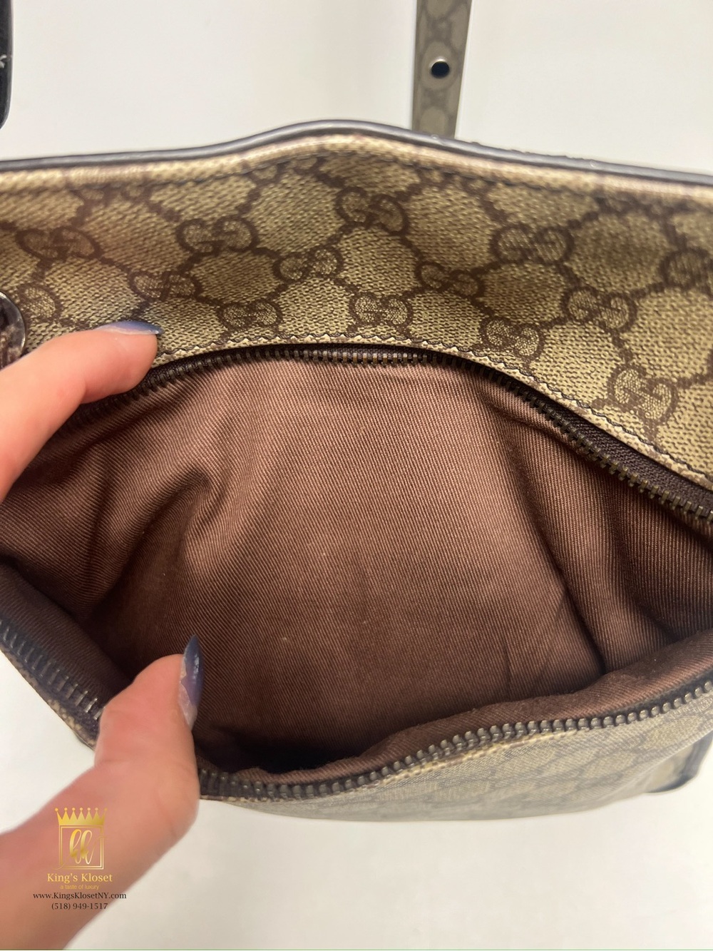 Long gucci pvc tote bag - Picture 4 of 14